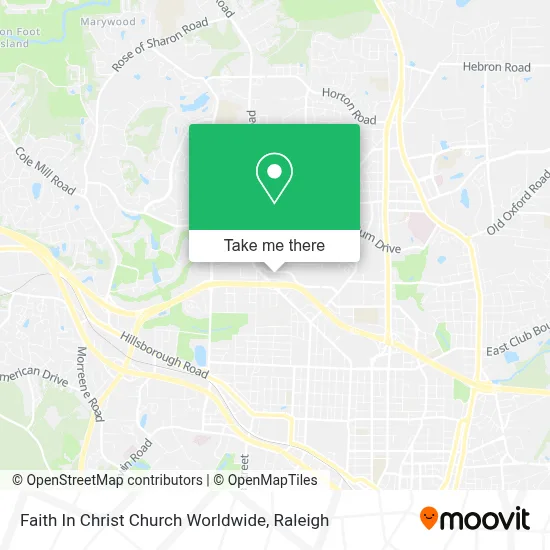 Faith In Christ Church Worldwide map
