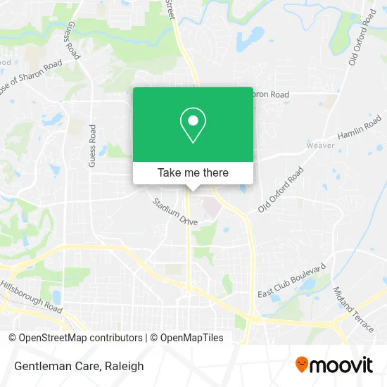 Gentleman Care map