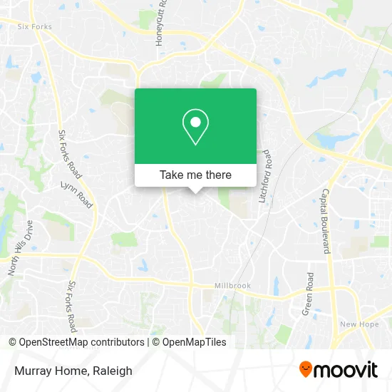 Murray Home map