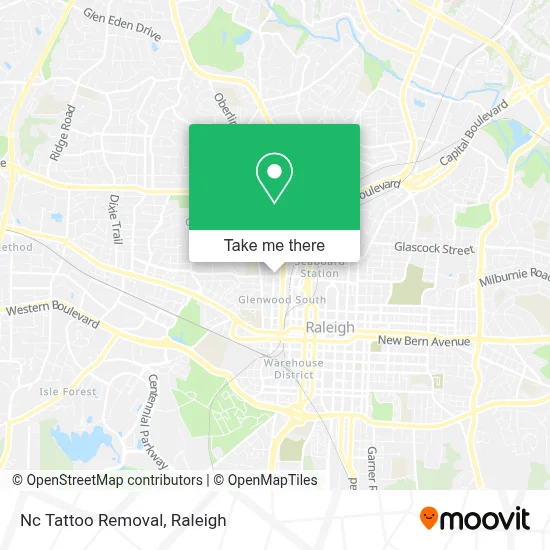 Nc Tattoo Removal map