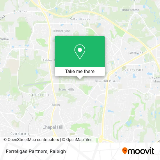 Ferrellgas Partners map