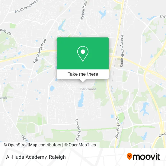 Al-Huda Academy map