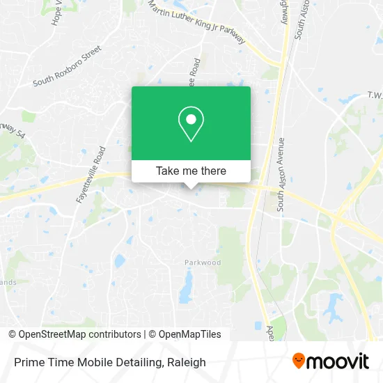 Prime Time Mobile Detailing map