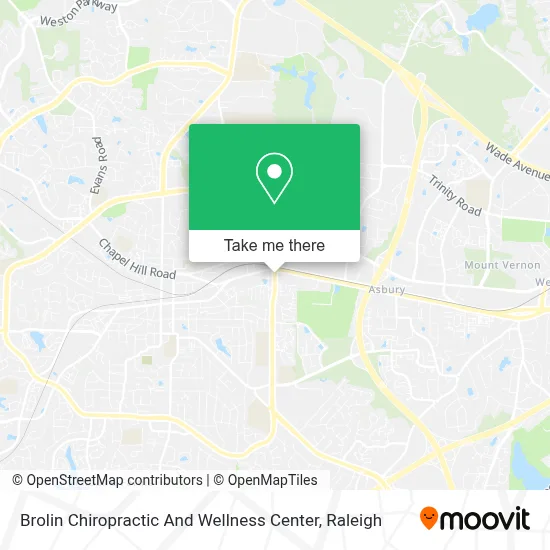 Brolin Chiropractic And Wellness Center map