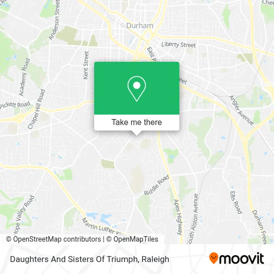 Daughters And Sisters Of Triumph map