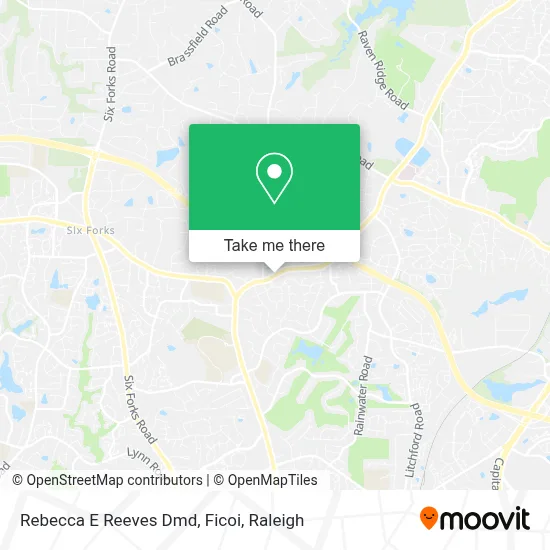 Rebecca E Reeves Dmd, Ficoi map