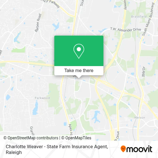 Charlotte Weaver - State Farm Insurance Agent map