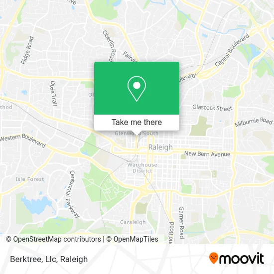 Berktree, Llc map