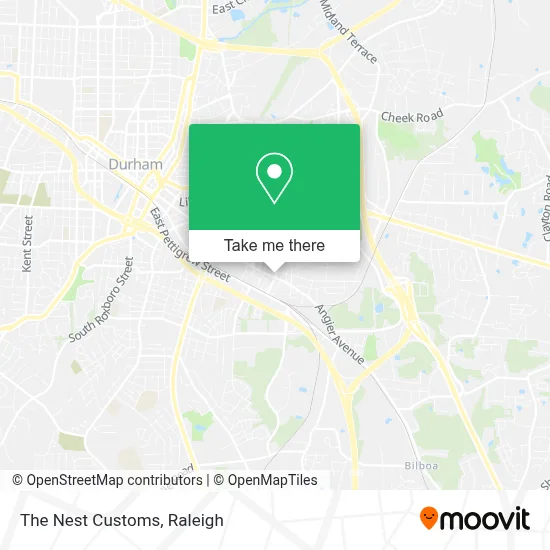 The Nest Customs map