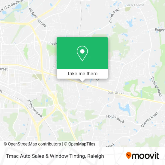 Tmac Auto Sales & Window Tinting map
