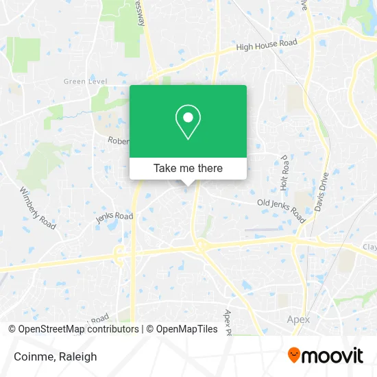 Mapa de Coinme