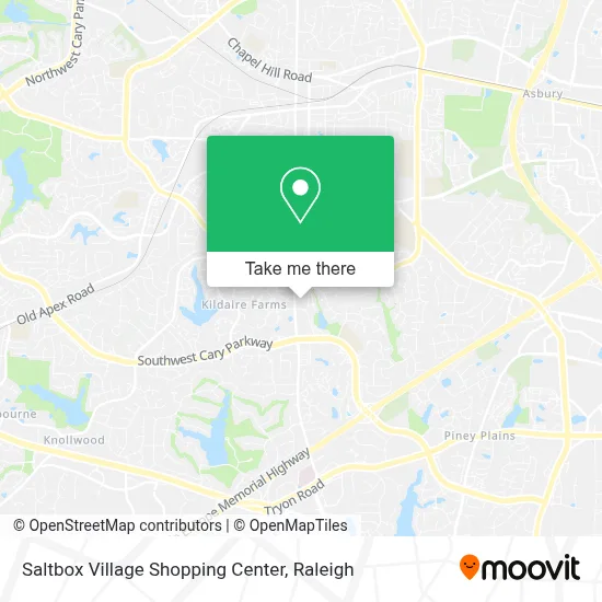 Saltbox Village Shopping Center map
