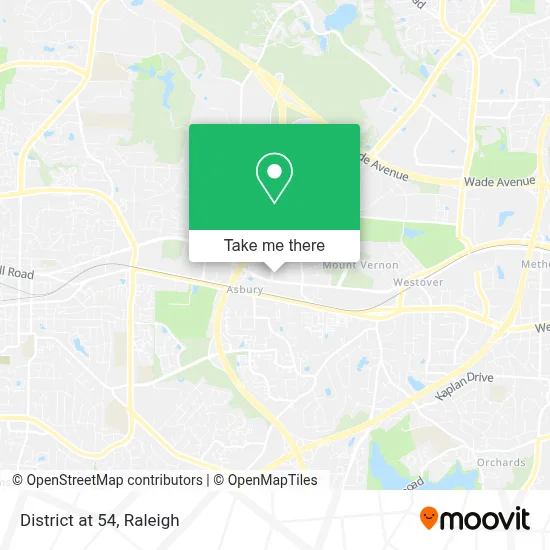 District at 54 map