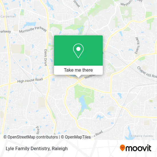 Lyle Family Dentistry map