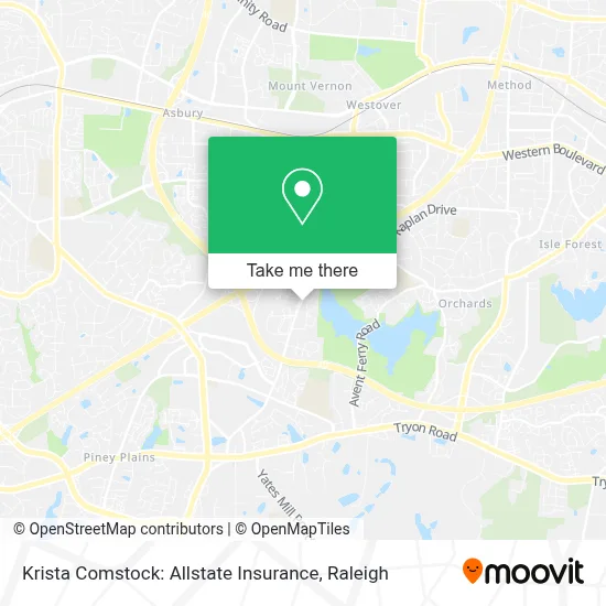 Krista Comstock: Allstate Insurance map