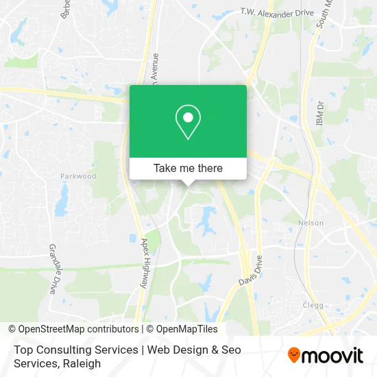 Top Consulting Services | Web Design & Seo Services map