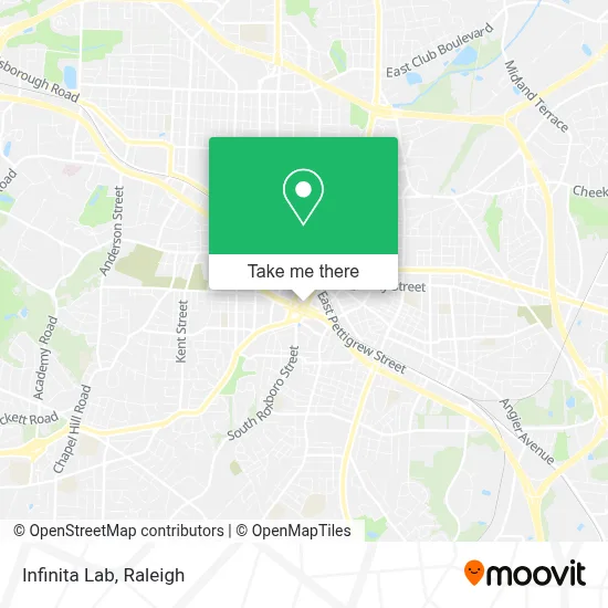 Infinita Lab map