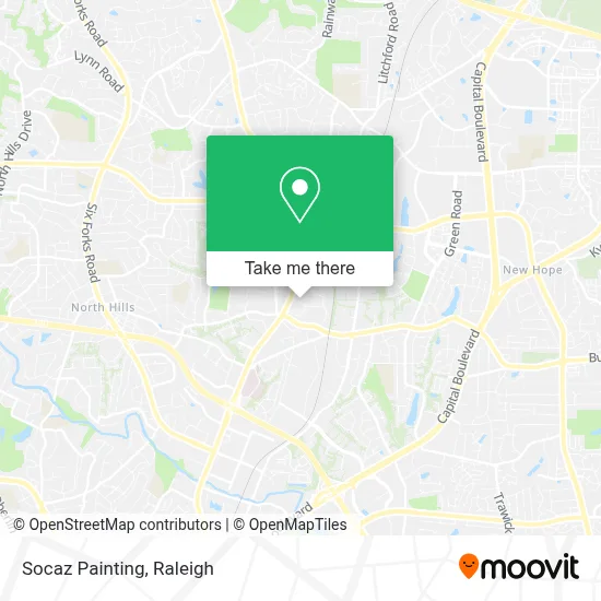 Socaz Painting map