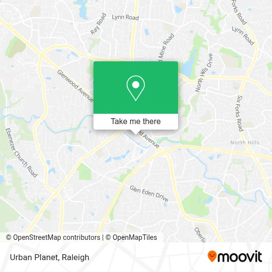 Urban Planet map