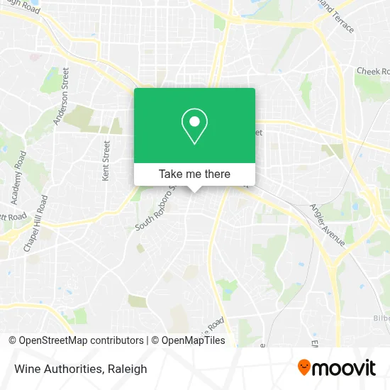 Wine Authorities map