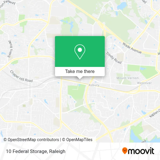 10 Federal Storage map