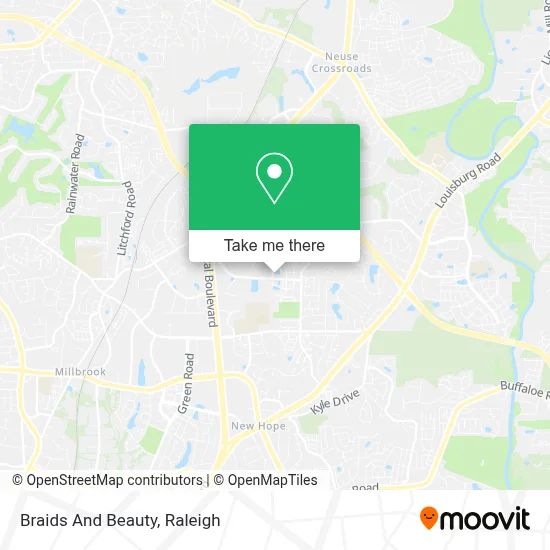 Braids And Beauty map