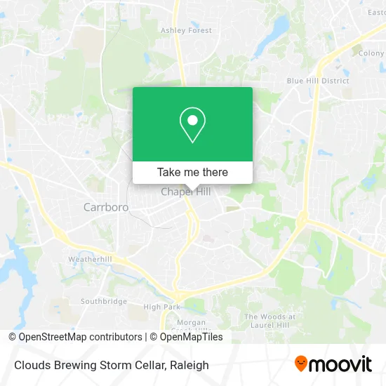 Clouds Brewing Storm Cellar map