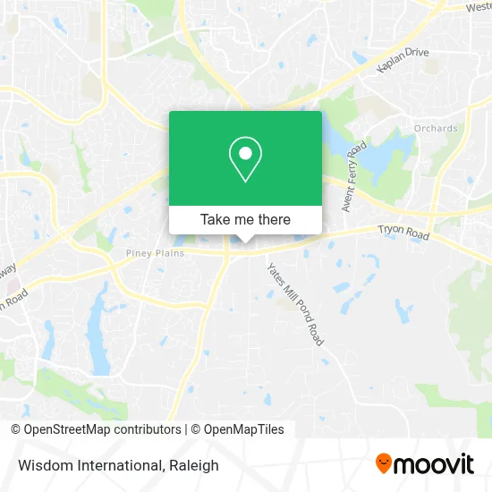 Wisdom International map