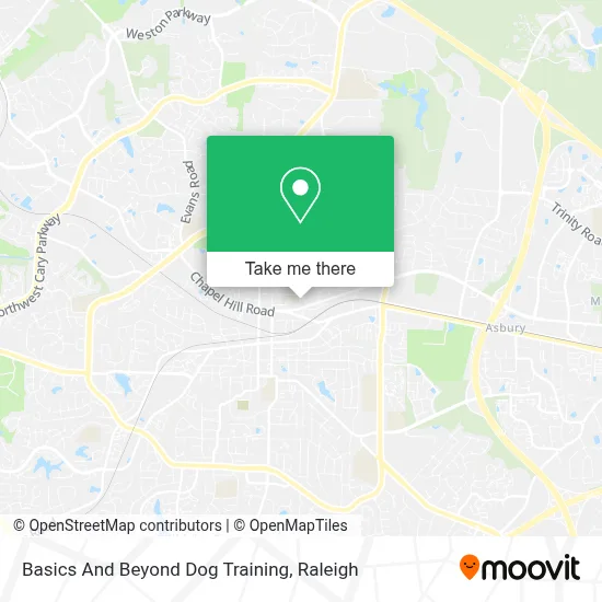 Basics And Beyond Dog Training map