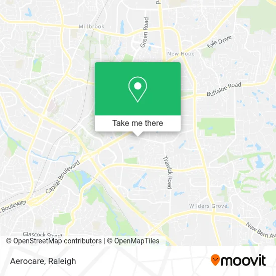 Aerocare map