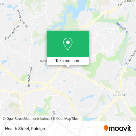 Health Street map