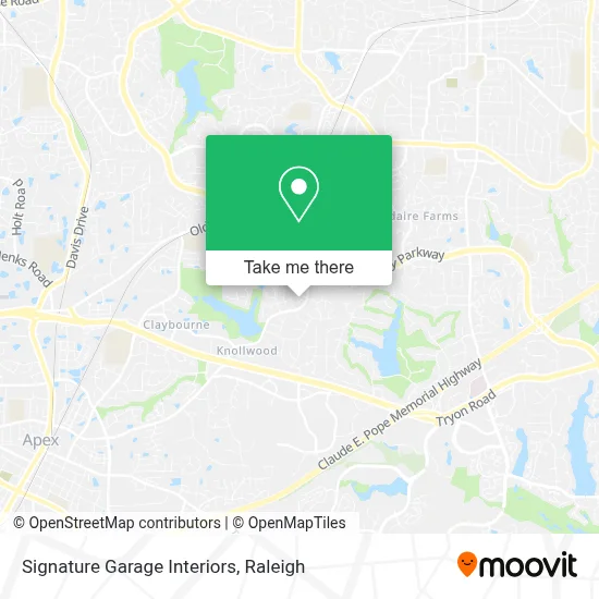 Signature Garage Interiors map