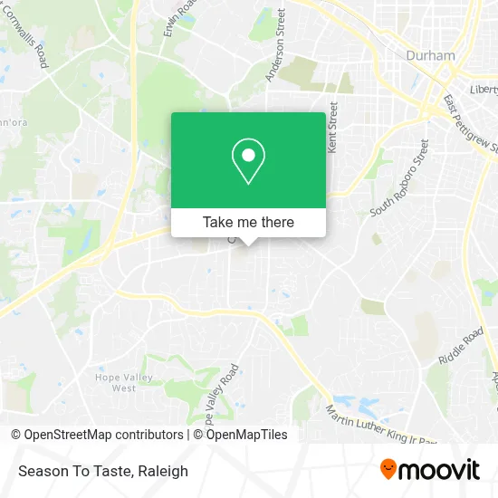 Season To Taste map
