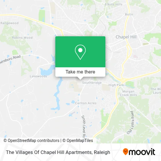 The Villages Of Chapel Hill Apartments map