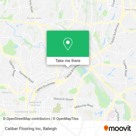 Caliber Flooring Inc map