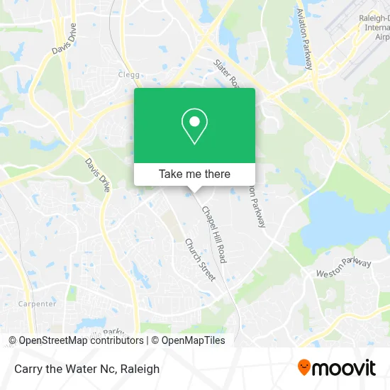 Carry the Water Nc map