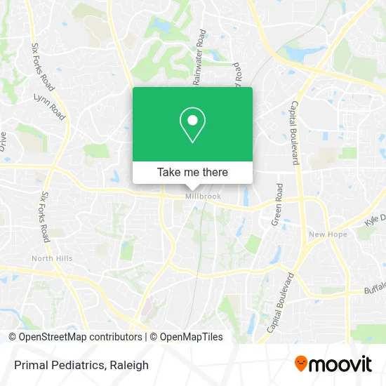 Primal Pediatrics map