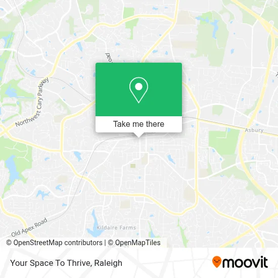 Your Space To Thrive map