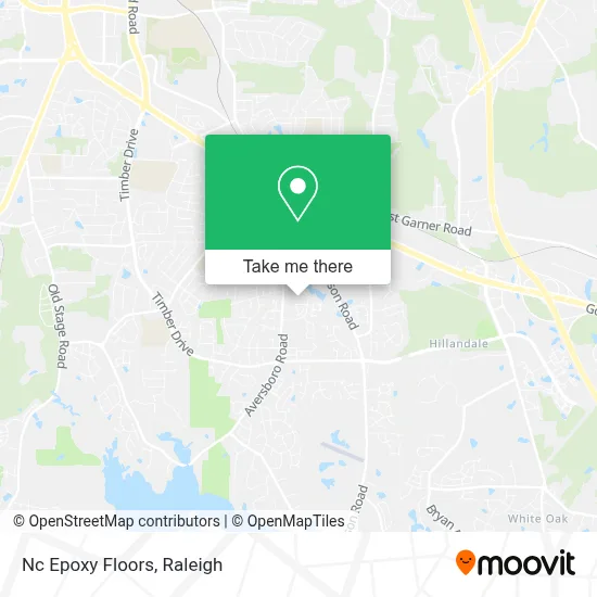 Nc Epoxy Floors map