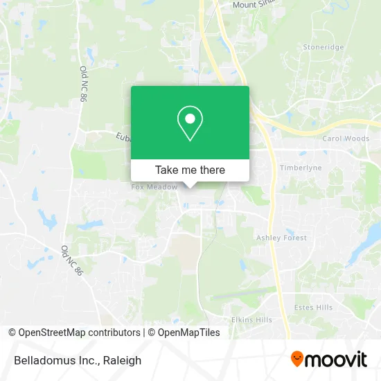 Belladomus Inc. map