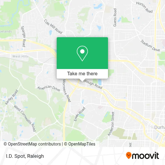 I.D. Spot map