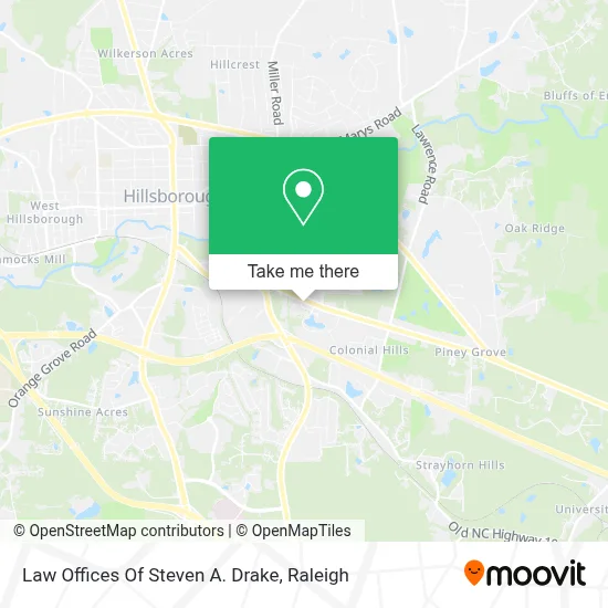 Law Offices Of Steven A. Drake map