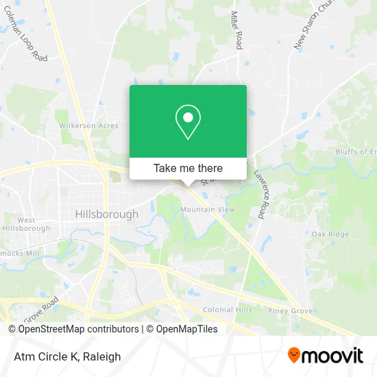 Atm Circle K map