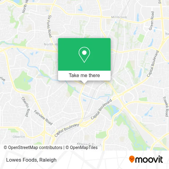 Lowes Foods map