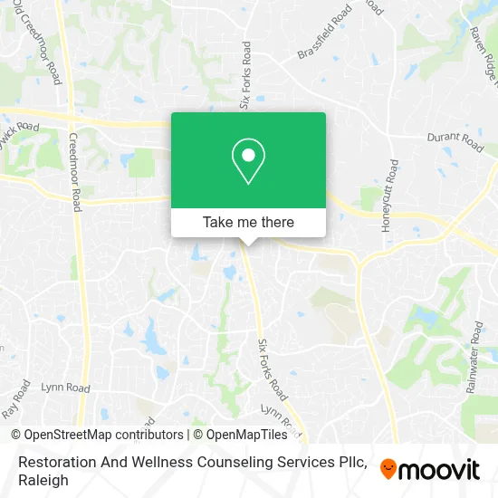 Restoration And Wellness Counseling Services Pllc map