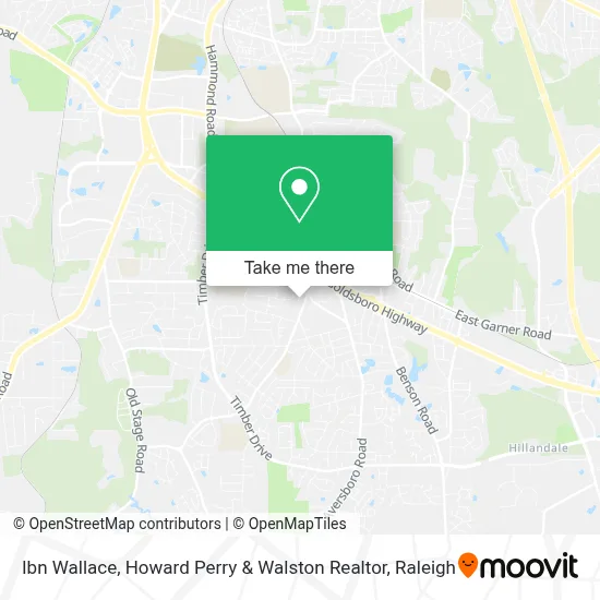 Ibn Wallace, Howard Perry & Walston Realtor map