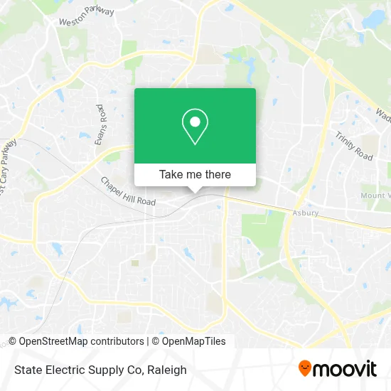 State Electric Supply Co map