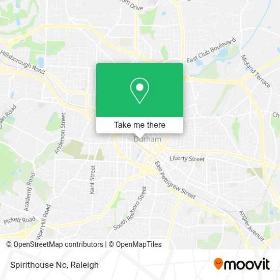 Spirithouse Nc map