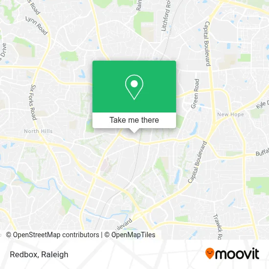 Redbox map