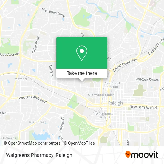 Walgreens Pharmacy map